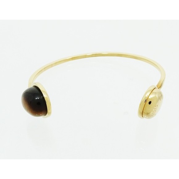 Louis Vuitton Bracelet Rigid LV Stone - Picture 1 of 3